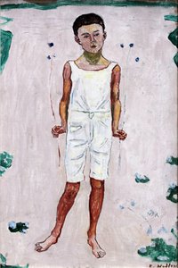 De Kindertijd door Ferdinand Hodler